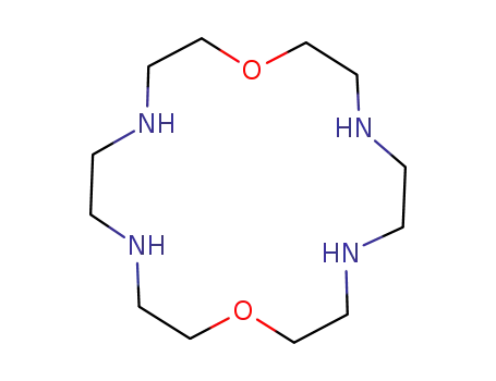 Molecular Structure of 296-36-6 (1,10-Dioxa-4,7,13,16-tetraazacyclooctadecane)