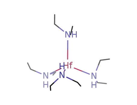 Molecular Structure of 19824-55-6 (TETRAKIS(DIETHYLAMINO)HAFNIUM)