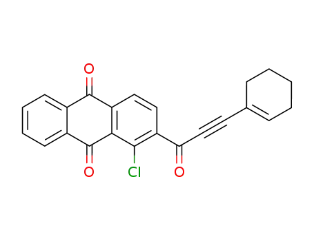 9,10-Anthracenedione,
1-chloro-2-[3-(1-cyclohexen-1-yl)-1-oxo-2-propynyl]-
