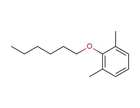Molecular Structure of 80227-88-9 (Benzene, 2-(hexyloxy)-1,3-dimethyl-)