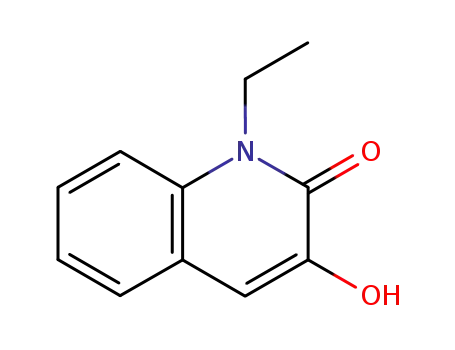 Molecular Structure of 80885-75-2 (2(1H)-Quinolinone,1-ethyl-3-hydroxy-(9CI))