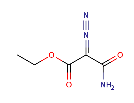 Molecular Structure of 73723-31-6 (Propanoic  acid,  3-amino-2-diazo-3-oxo-,  ethyl  ester)