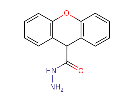 Molecular Structure of 1604-08-6 (9-XANTHENECARBOXYLIC HYDRAZIDE)