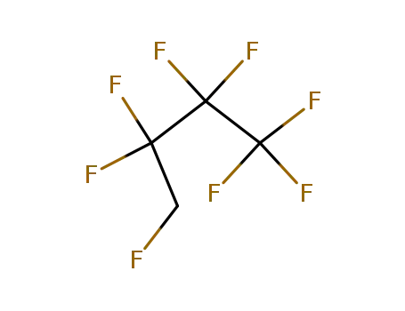 Molecular Structure of 662-35-1 (1,1,1,2,2,3,3,4-OCTAFLUOROBUTANE)