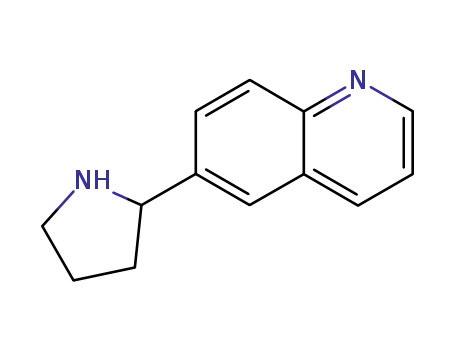 Molecular Structure of 860299-05-4 (6-PYRROLIDIN-2-YL-QUINOLINE)