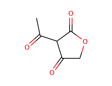 Molecular Structure of 16690-05-4 (3-acetyltetronic acid)