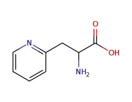 Molecular Structure of 37535-52-7 (3-(2-Pyridyl)-D-alanine)