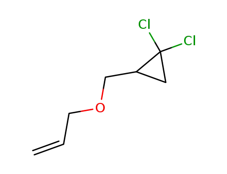 Molecular Structure of 146064-17-7 (Cyclopropane, 1,1-dichloro-2-[(2-propenyloxy)methyl]-)