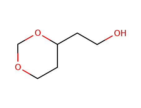 Molecular Structure of 5684-93-5 (2-[1,3]dioxan-4-yl-ethanol)