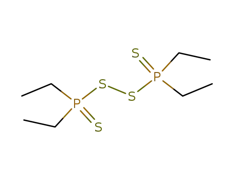Molecular Structure of 24057-20-3 (Phosphine sulfide, dithiobis[diethyl-)