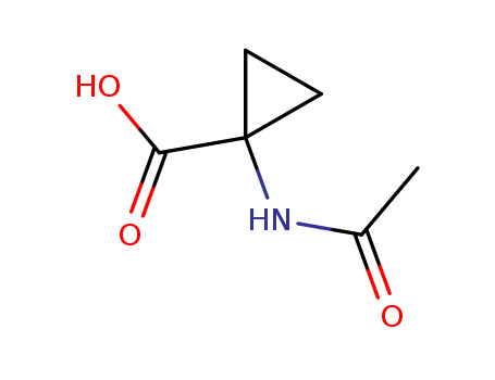 Cyclopropanecarboxylic acid, 1-(acetylamino)- (9CI)(38409-70-0)