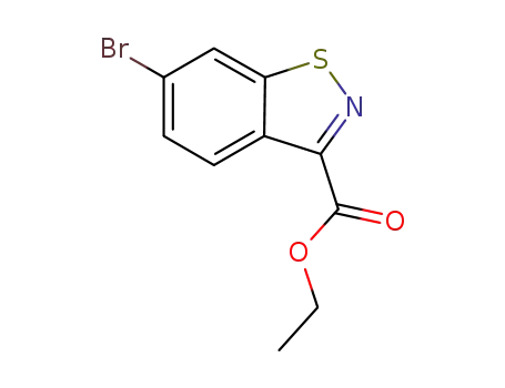 Molecular Structure of 858671-74-6 (Ethyl 6-bromobenzo[d]isothiazole-3-carboxylate)