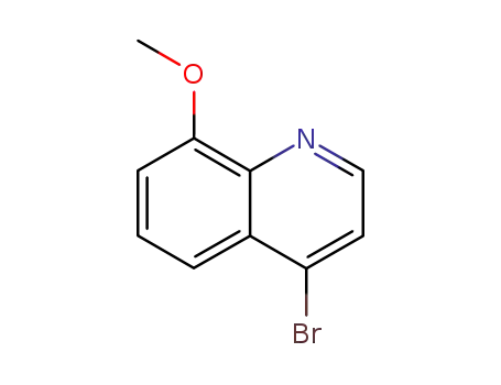 Molecular Structure of 103028-31-5 (4-Bromo-8-methoxyquinoline)