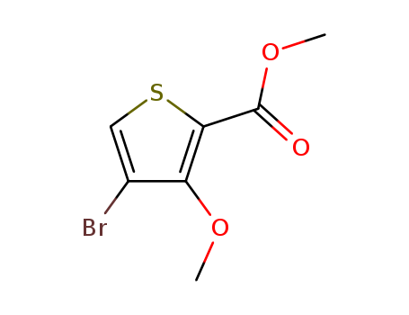 Methyl 4-bromo-3-methoxythiophene-2-carboxylate Cas no.110545-67-0 98%