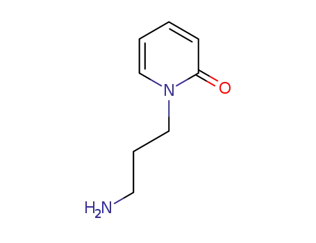 Molecular Structure of 102675-58-1 (1-(3-Aminopropyl)pyridin-2(1H)-one)