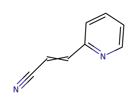 2-Propenenitrile,3-(2-pyridinyl)-(9CI)