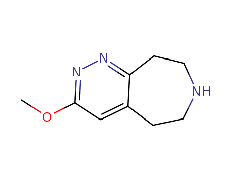 5H-Pyridazino[3,4-d]azepine, 6,7,8,9-tetrahydro-3-methoxy-