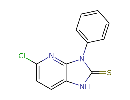 89660-23-1,2H-Imidazo(4,5-b)pyridine-2-thione, 1,3-dihydro-5-chloro-3-phenyl-,