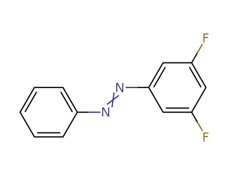 Molecular Structure of 3896-24-0 ((E)-1-(3,5-difluorophenyl)-2-phenyldiazene)