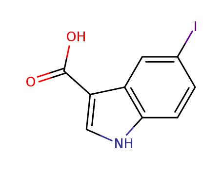 5-iodo-1H-indole-3-carboxylic acid