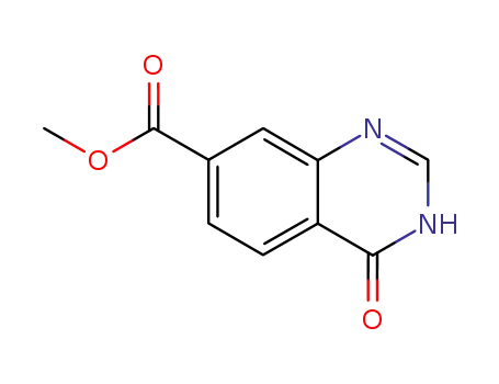 Molecular Structure of 313535-84-1 (Methyl 4-hydroxyquinazoline-7-carboxylate)