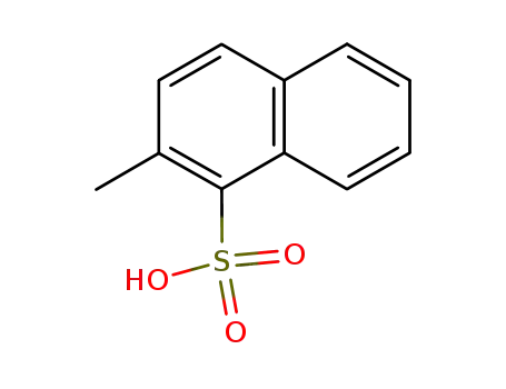 Molecular Structure of 20776-12-9 (2-Methyl-1-naphthalenesulfonic acid)