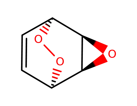 Molecular Structure of 39597-90-5 (endo-2,3-EPOXY-7,8-DIOXABICYCLO(2.2.2)-OCT-5-ONE			)