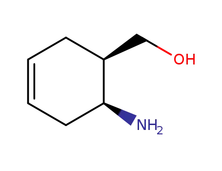 Molecular Structure of 213672-86-7 (3-Cyclohexene-1-methanol,6-amino-,(1R,6S)-(9CI))