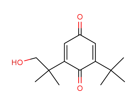 2,5-Cyclohexadiene-1,4-dione,
2-(1,1-dimethylethyl)-6-(2-hydroxy-1,1-dimethylethyl)-