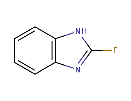 Molecular Structure of 57160-78-8 (1H-Benzimidazole,2-fluoro-(9CI))