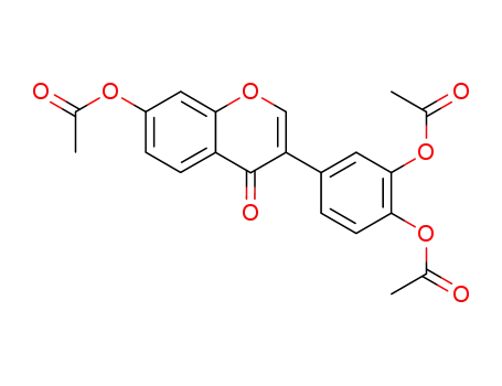 4H-1-Benzopyran-4-one, 7-(acetyloxy)-3-[3,4-bis(acetyloxy)phenyl]-
