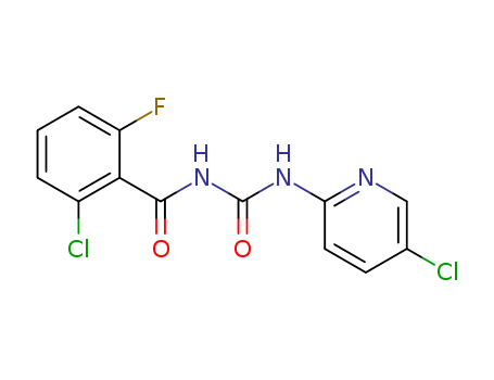 Benzamide,2-chloro-N-[[(5-chloro-2-pyridinyl)amino]carbonyl]-6-fluoro-