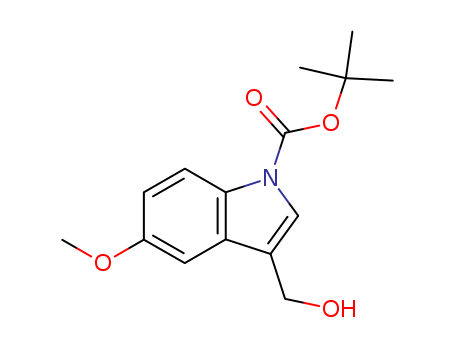 1H-Indole-1-carboxylicacid, 3-(hydroxymethyl)-5-methoxy-, 1,1-dimethylethyl ester