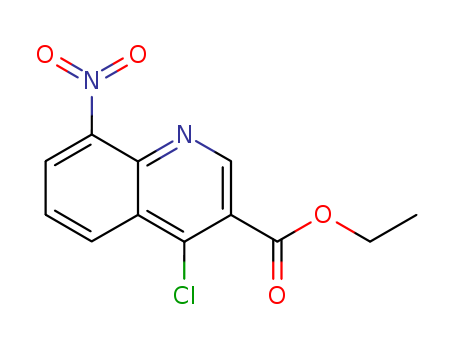 8-Nitro-4-chloroquinoline-3-carboxylic acid ethyl ester