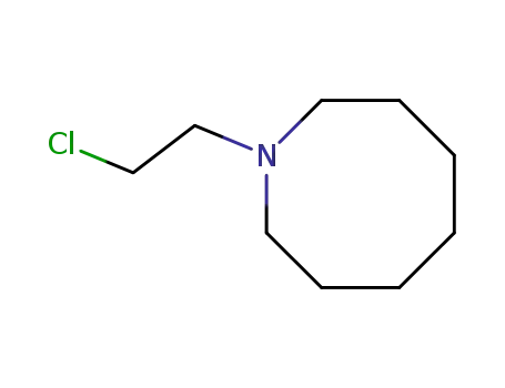 Molecular Structure of 59767-25-8 (Azocine, 1-(2-chloroethyl)octahydro-)