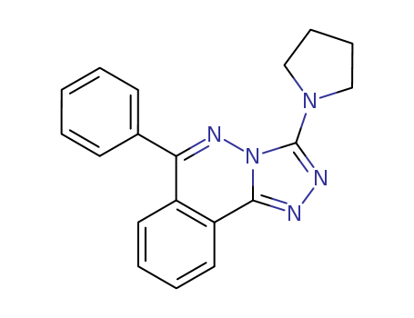 87540-76-9,6-phenyl-3-pyrrolidin-1-yl[1,2,4]triazolo[3,4-a]phthalazine,