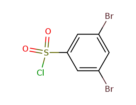 Molecular Structure of 39213-20-2 (3,5-Dibromobenzenesulfonylchloride)