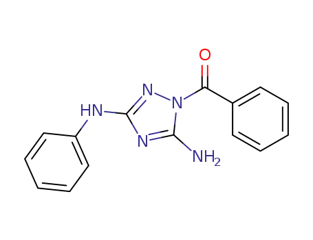 (5-amino-3-(phenylamino)-1H-1,2,4-triazol-1-yl)(phenyl)-methanone
