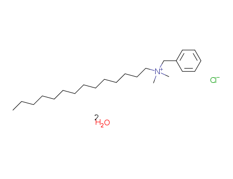 Tetradecyl dimethyl benzyl ammonium chloride.2H2O/Zephiramine Cas no.147228-81-7 98%