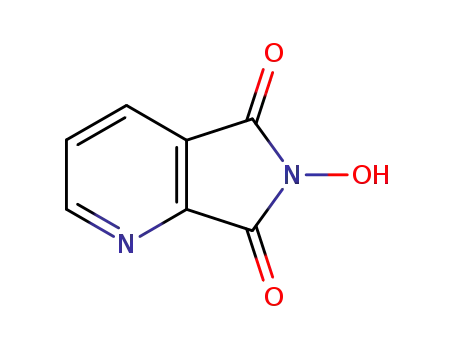 Molecular Structure of 23439-87-4 (6-HYDROXY-PYRROLO[3,4-B]PYRIDINE-5,7-DIONE)