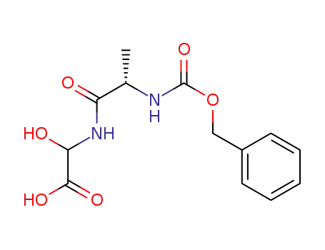 Molecular Structure of 89625-81-0 (Glycine, 2-hydroxy-N-[N-[(phenylmethoxy)carbonyl]-L-alanyl]-)