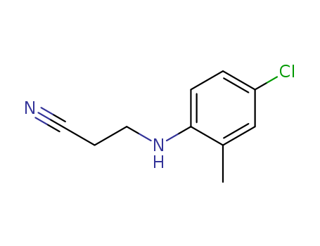 Propanenitrile, 3-[(4-chloro-2-methylphenyl)amino]-
