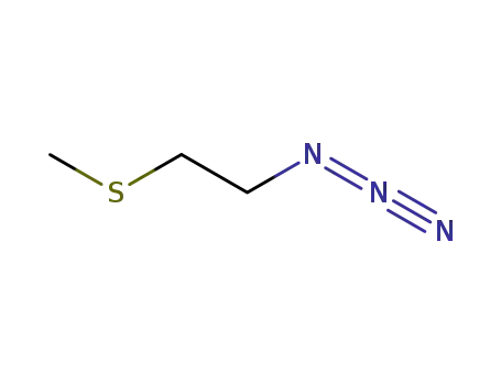 Molecular Structure of 393812-95-8 (1-Azido-2-(methylthio)ethane)
