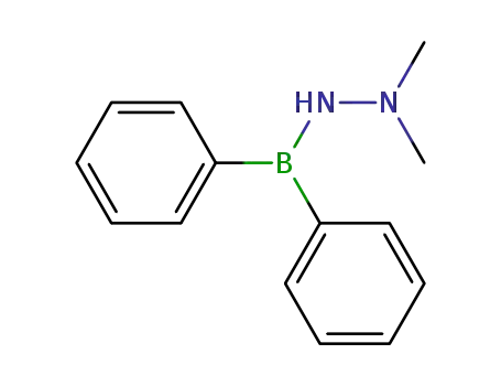 Molecular Structure of 14579-48-7 ((N',N'-dimethylhydrazino)-diphenylborane)