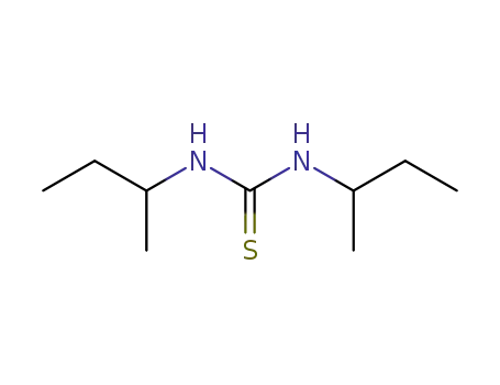 Molecular Structure of 31182-22-6 (N,N-DI-SEC-BUTYLTHIOUREA)