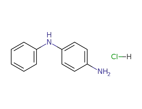 Molecular Structure of 2198-59-6 (4-AMINODIPHENYLAMINE HYDROCHLORIDE)