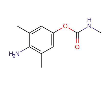 Molecular Structure of 831-76-5 (4-amino-3,5-dimethylphenyl methylcarbamate)