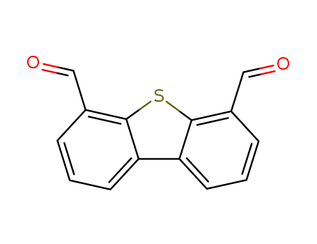 Molecular Structure of 179729-49-8 (4,6-Dibenzothiophenedicarboxaldehyde)