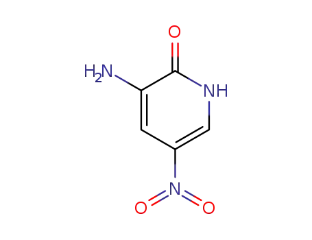 Molecular Structure of 5667-38-9 (2-Hydroxy-3-Amino-5-Nitropyridine)