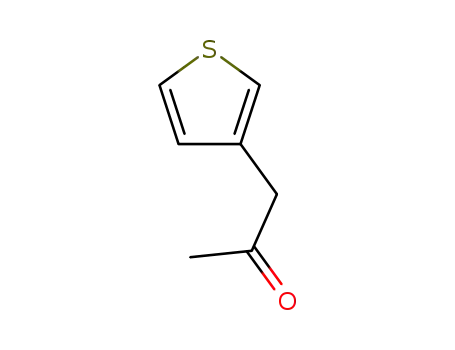 Molecular Structure of 62119-77-1 (1-Thiophen-3-yl-propan-2-one)